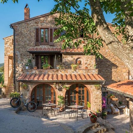Agriturismo Schiaccia Ghiande Massa Marittima Eksteriør bilde