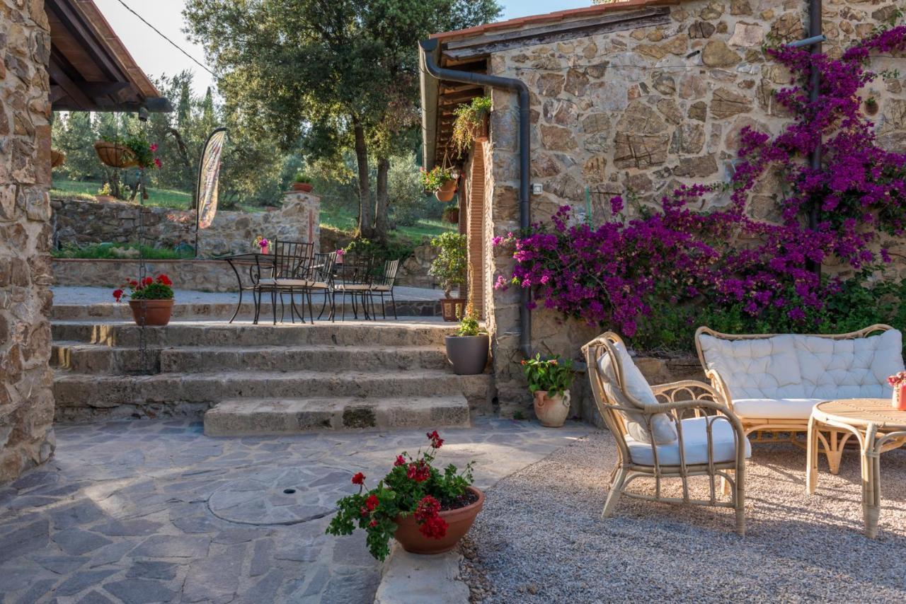 Agriturismo Schiaccia Ghiande Massa Marittima Eksteriør bilde