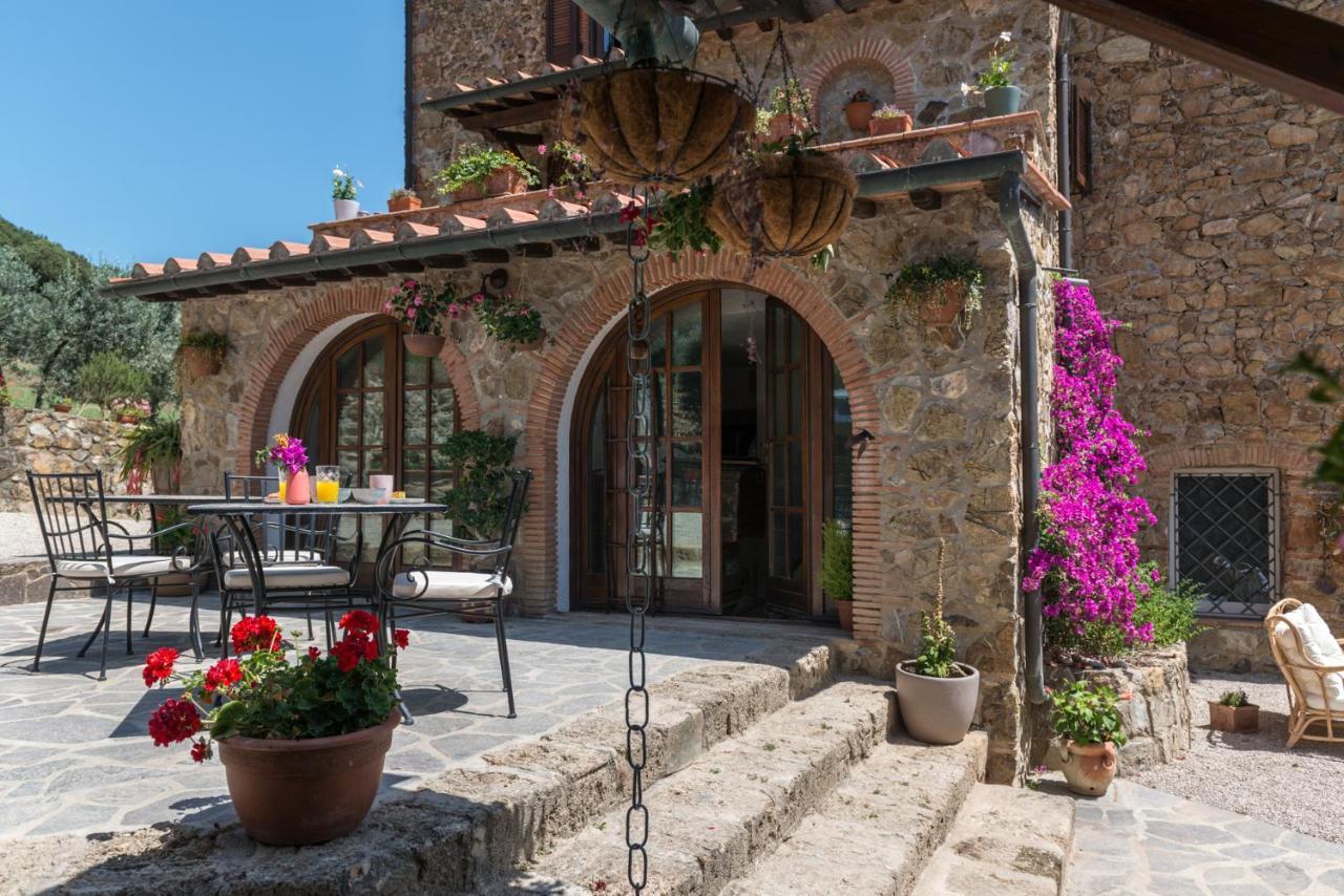Agriturismo Schiaccia Ghiande Massa Marittima Eksteriør bilde
