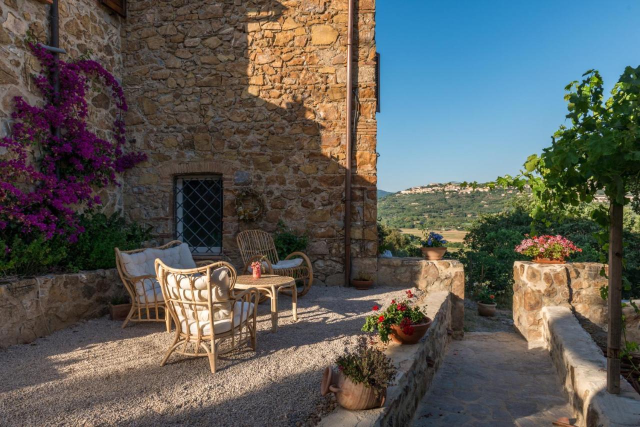 Agriturismo Schiaccia Ghiande Massa Marittima Eksteriør bilde