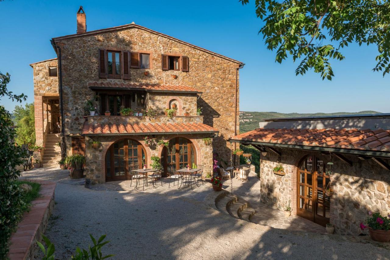 Agriturismo Schiaccia Ghiande Massa Marittima Eksteriør bilde