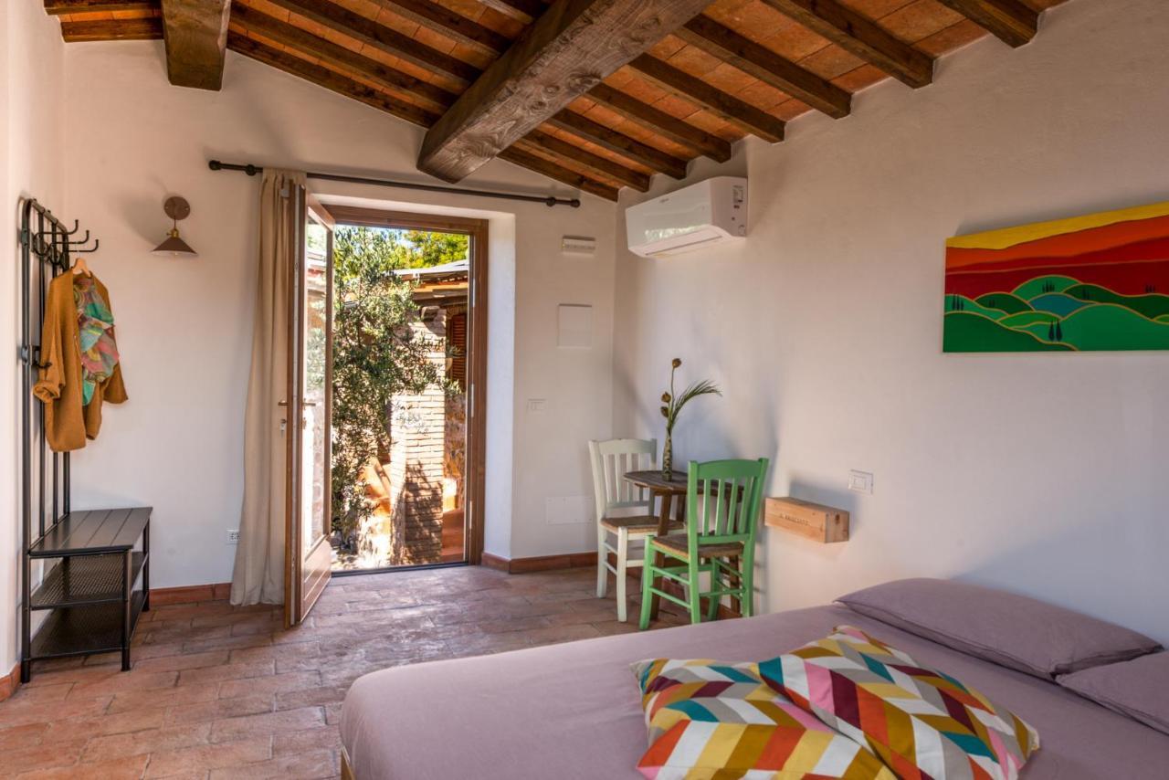 Agriturismo Schiaccia Ghiande Massa Marittima Eksteriør bilde