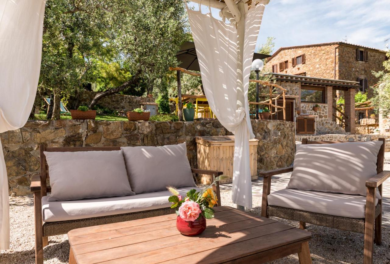 Agriturismo Schiaccia Ghiande Massa Marittima Eksteriør bilde