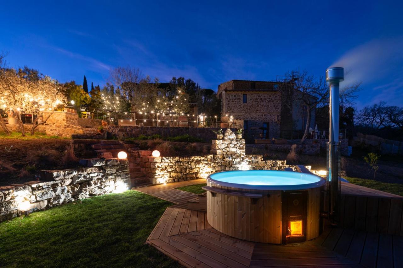 Agriturismo Schiaccia Ghiande Massa Marittima Eksteriør bilde